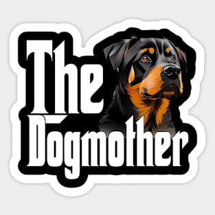 Rottweiler Dog Mom Dogmother Dogs Mommy Rottie Sticker